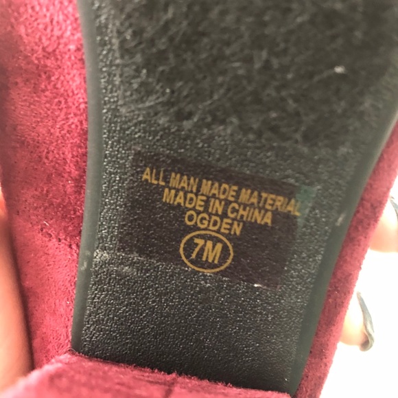 Y Not? Wine Ogden 4in Pump, Size 7 - Picture 4 of 4